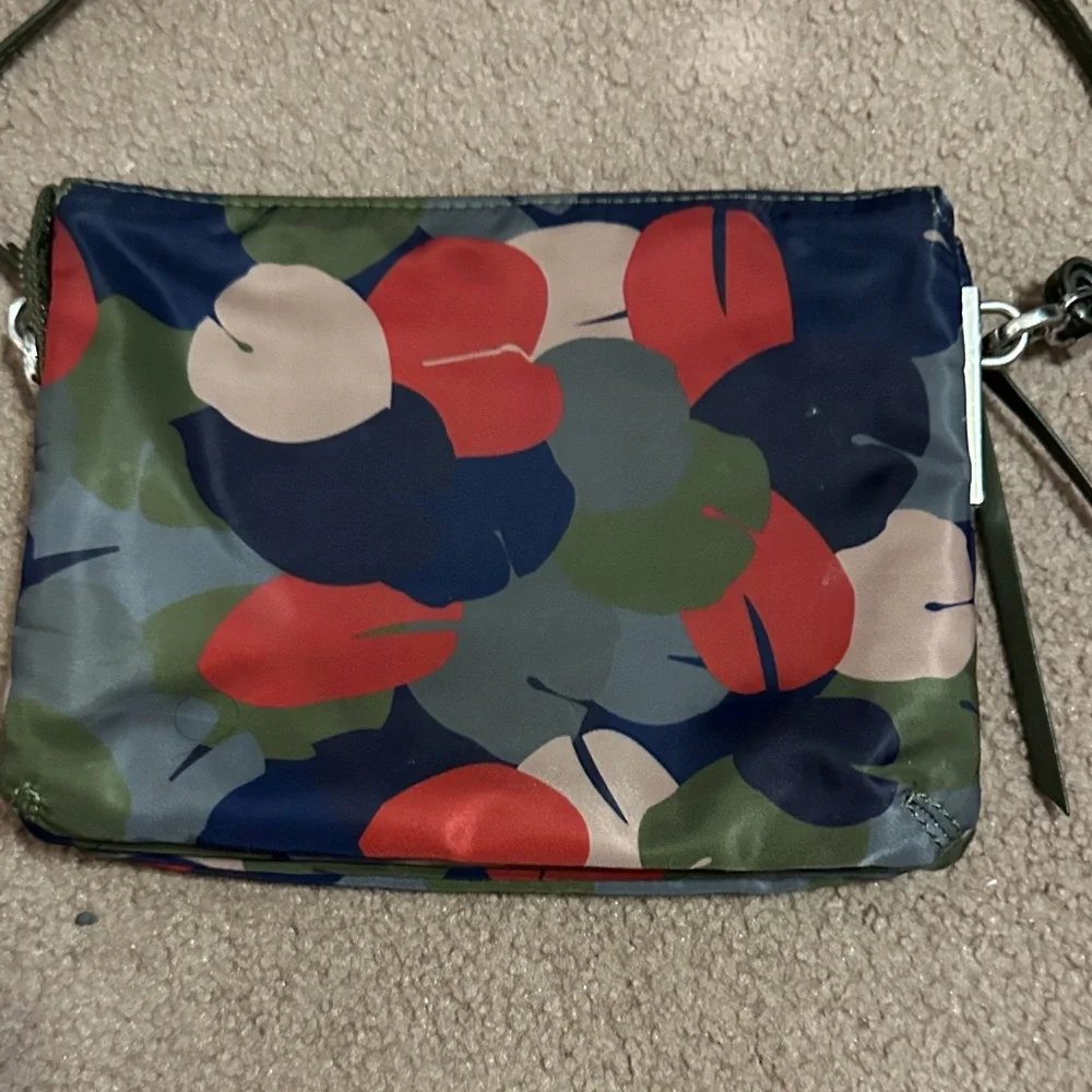 MZ Wallace Floral Crossbody Bag in Red, Blue, and Green - Picture 4 of 7